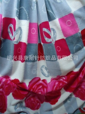 【【廠家供應(yīng)】加工定制康耐現(xiàn)貨法蘭絨 毛毯 少女百花系列樣式齊全】價格,廠家,圖片,毛毯、絨毯、毛巾毯,紹興縣康耐針紡織品-